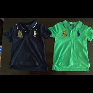 ❌❌Sold❌❌Toddler Polo shirts by Ralph Lauren